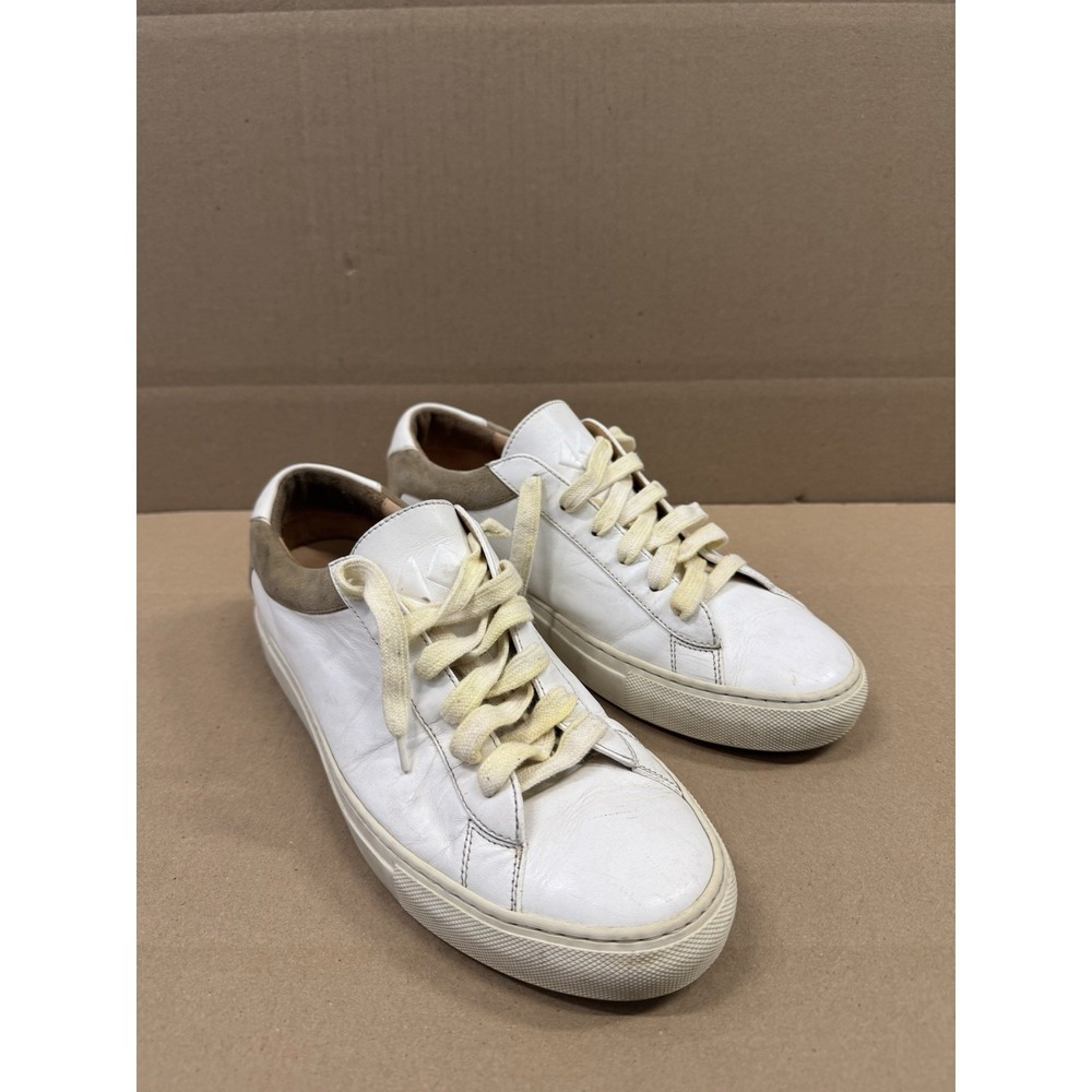 Koio Capri White And Suede Leather Size‎ 41, 8.5 US